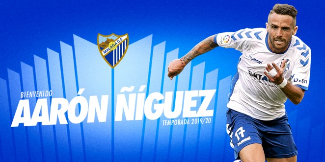 Aarón Ñíguez llega libre al Málaga CF y cubrirá la ficha de Antoñín