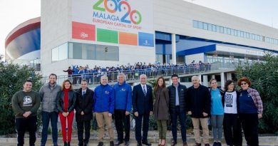 Málaga pide prolongar su título de Capital Europea del Deporte 2020