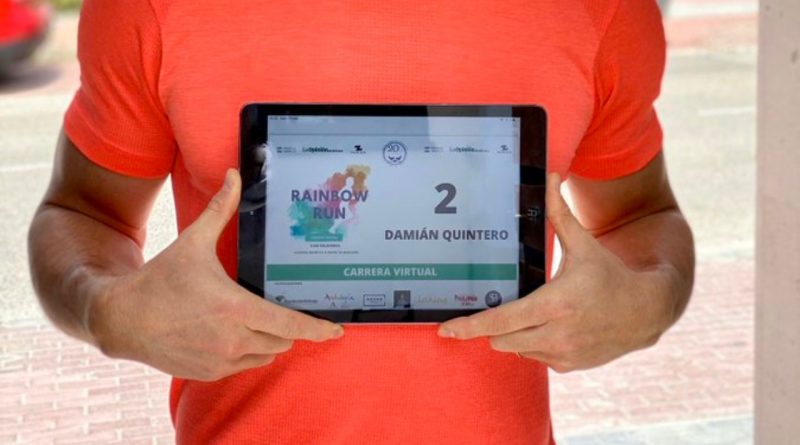 Damián Quintero se apunta a la Rainbow Run, la carrera virtual en beneficio de Bancosol Alimentos