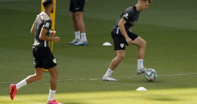 El Málaga empieza a coger ritmo de fútbol con partidos de cinco contra cinco