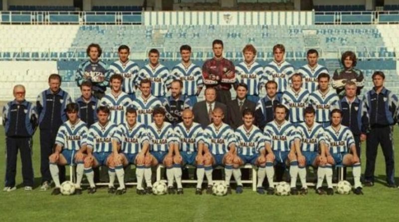 Se cumplen 22 años del título de liga del Málaga CF en el Grupo IV de Segunda División B