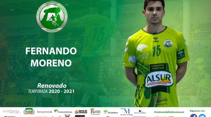 Fernando Moreno, jugador del Iberoquinoa Antequera durante un año más