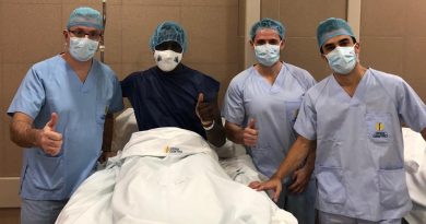 Baba Cissé, operado con éxito por la rotura del ligamento cruzado