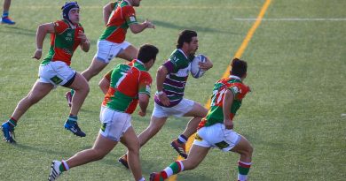 El Club Rugby Málaga continúa su lucha por el liderato en División de Honor
