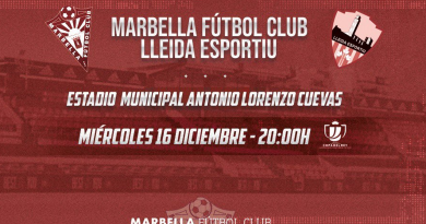 El Marbella conoce el horario de Copa del Rey que le enfrentará al Lleida Esportiu