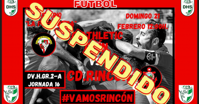 El Covid-19 vuelve a azotar al CD Rincón : suspendido el duelo frente al Athletic de Coín