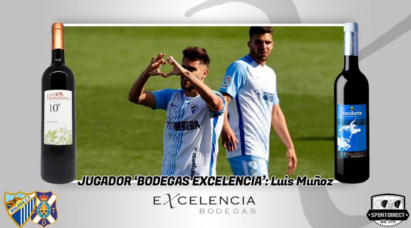 Luis Muñoz se convierte en el hombre gol y se lleva el Excelencia del Málaga-Tenerife