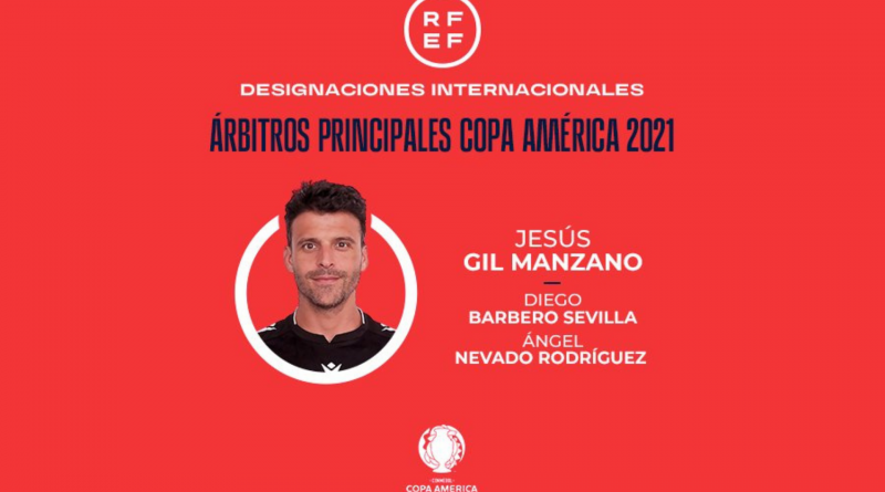 Barbero Sevilla, árbitro asistente malagueño, designado para la Copa América