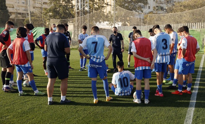El duelo entre Málaga y Betis juvenil, suspendido por COVID