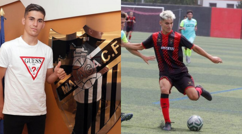 El Juvenil del Málaga, reciente campeón de liga, pesca un nuevo goleador