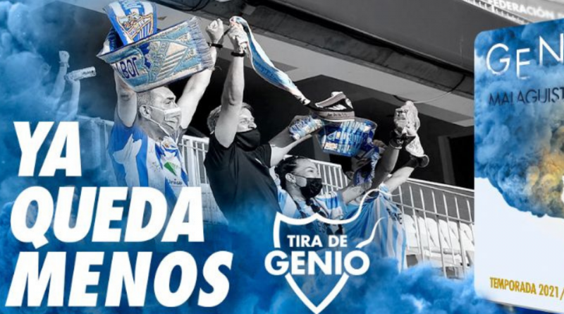 El Málaga CF da a conocer los abonos de la temporada 2021/22