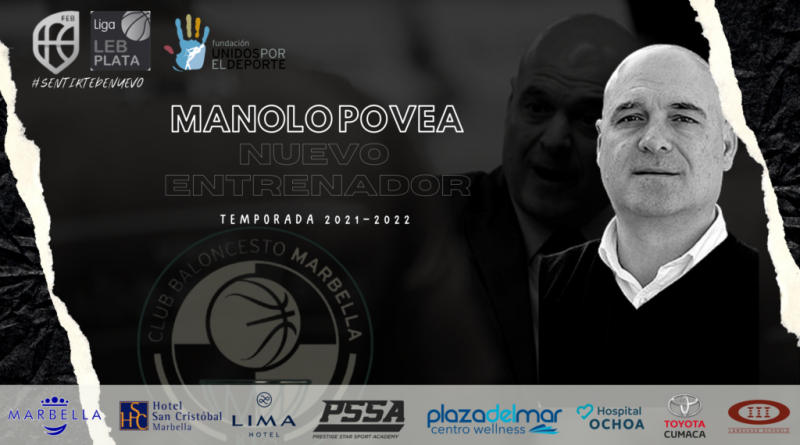 Manolo Povea, nuevo entrenador del CB Marbella