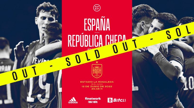 Málaga se vuelca con la selección: entradas agotadas en menos de 24 horas