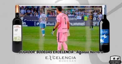 Alfonso Herrero, premiado con el Jugador Excelencia en el empate ante el Córdoba