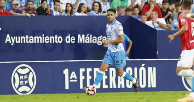 El Málaga CF, el equipo menos goleado de la Primera RFEF