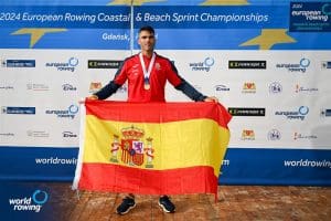 Miramón, en el podio del pasado Europeo de Polonia 2024