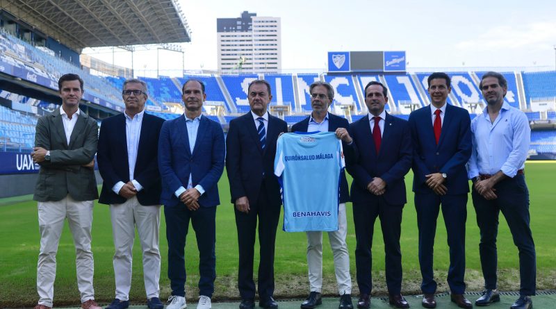 QuirónSalud firma como proveedor médico oficial del Málaga CF