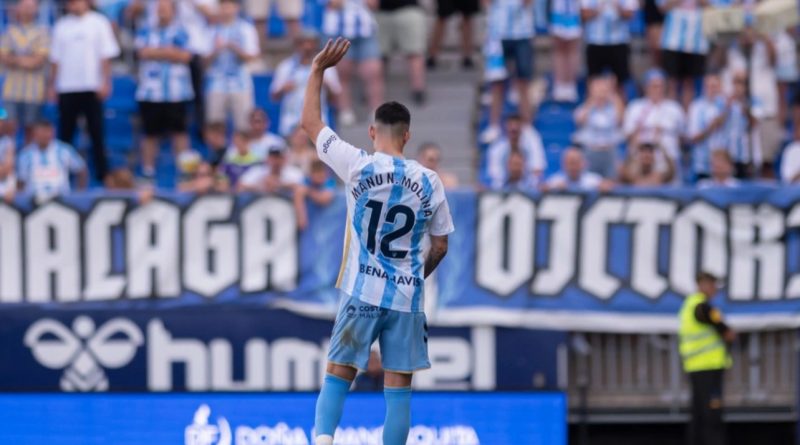 Manu Molina, sobre la situación actual del Málaga: "Me duele no poder estar allí para ayudar"