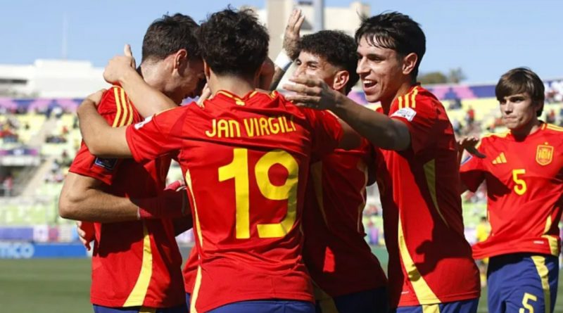 La España sub 20 de Izan Merino avanza hacia cuartos de final