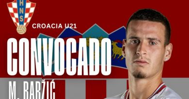 Matía Baržić, baja en la Cultural Leonesa para el partido contra el Málaga