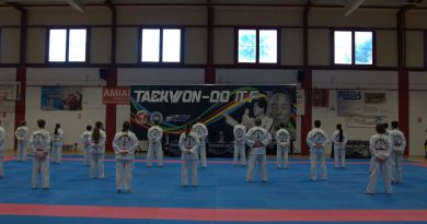 Casabermeja acoge una sesión de exámenes de cinturón negro de Taekwon-Do ITF con 123 participantes