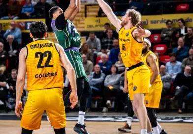 Oostende-Unicaja: El Unicaja cierra el pase sin brillo ni sufrimiento