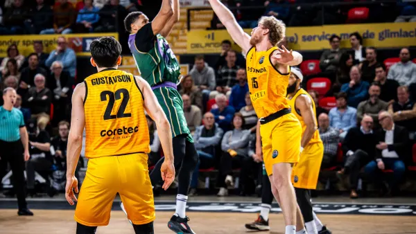 Oostende-Unicaja: El Unicaja cierra el pase sin brillo ni sufrimiento