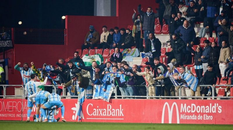 El Mirandés le pega un portazo en las narices al Málaga con la venta de entradas