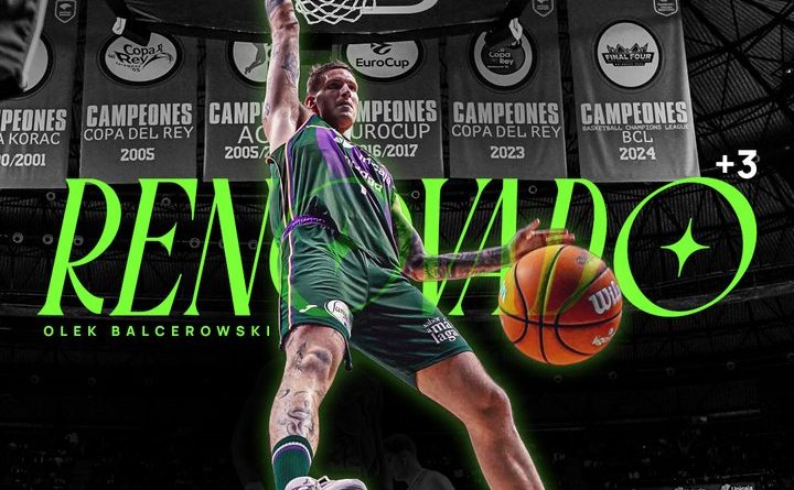 El Unicaja anuncia la renovación de Olek Balcerowski