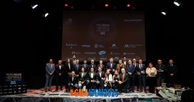 La APDM entrega los Premios Málaga de los Deportes Ciudad Redonda 2025