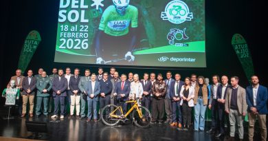 Presentada la 72ª Ruta del Sol – Vuelta Ciclista a Andalucía, que se disputará del 18 al 22 de febrero
