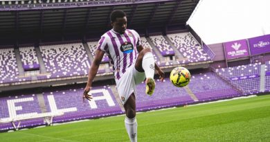 Noah Ohio vuelve a los entrenos del Real Valladolid y apunta a La Rosaleda