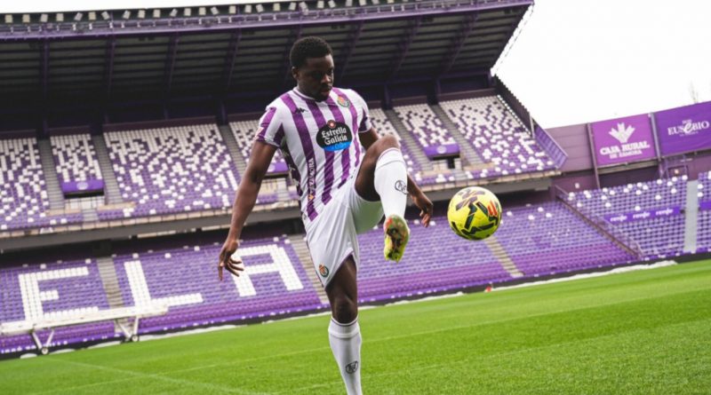 Noah Ohio vuelve a los entrenos del Real Valladolid y apunta a La Rosaleda