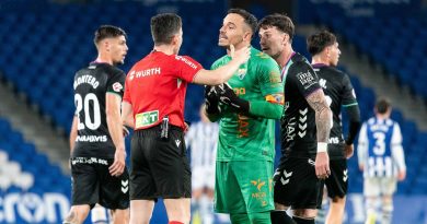 El cuerpo arbitral del desastre en Anoeta repetirá en el Málaga CF - UD Las Palmas