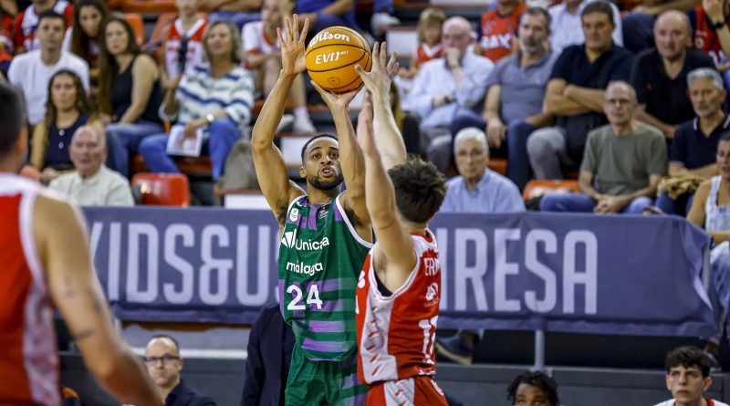 Unicaja vence sin sobresaltos con un Hunt estelar