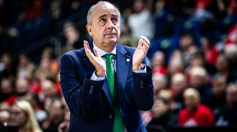 Txus Vidorreta: "Es el primer partido en el que jugamos 40 minutos sólidos"