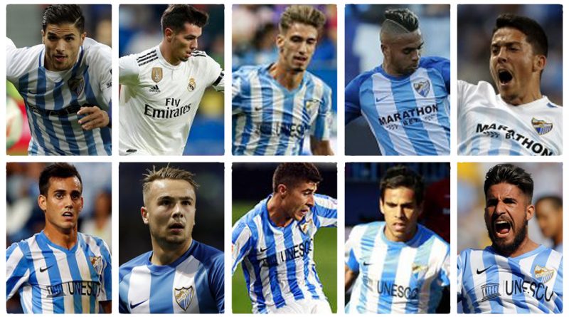 Los 10 mayores talentos de la cantera del Málaga CF en la última década