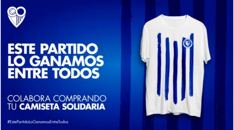 Lucha contra el coronavirus: las camisetas solidarias del Málaga superan las 2000 ventas