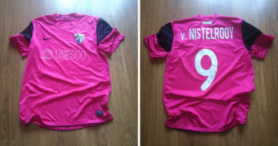 Se pone en subasta la camiseta de Van Nistelrooy con el Málaga