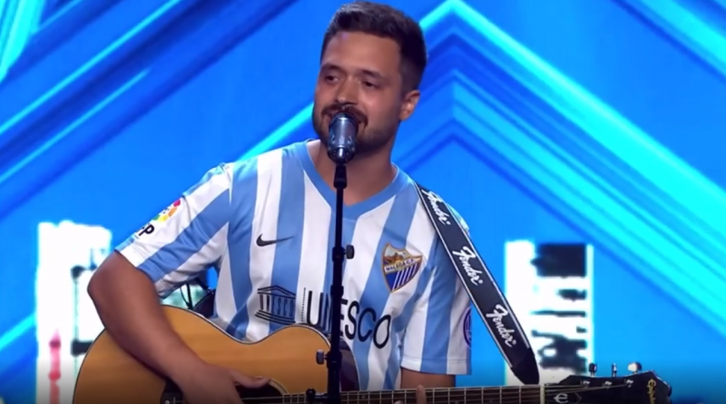 Iván Peláez, el malaguista que hizo 'su himno' en Got Talent