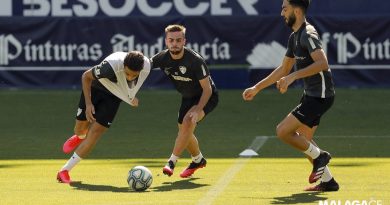 El Málaga perfecciona la táctica en la tercera semana de entrenamientos