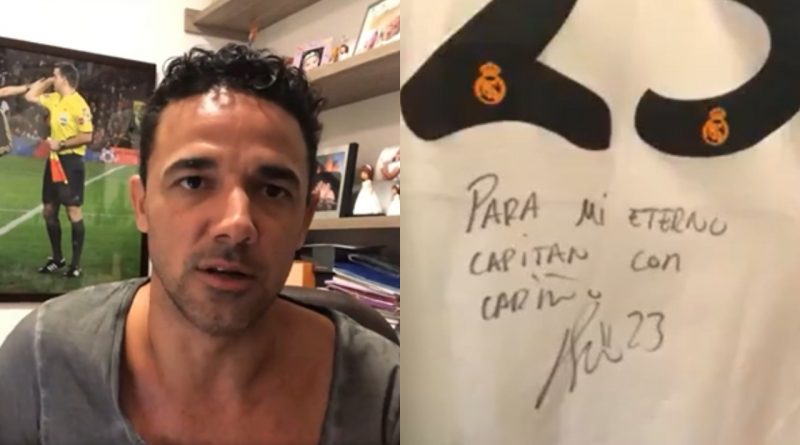 "Para mi capitán": la camiseta firmada por Isco que Weligton guarda con cariño