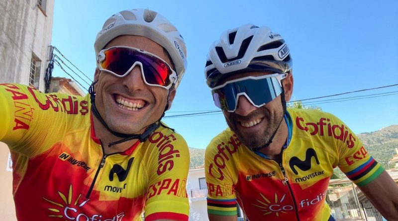 Luis Ángel Maté ya entrena con la Selección Española de Ciclismo