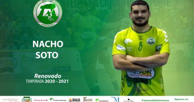 Nacho Soto, un año más vistiendo de verde