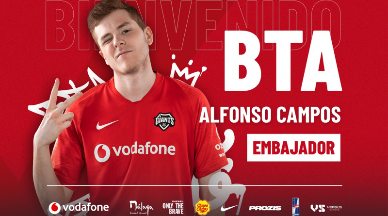 BTA, nuevo embajador de Vodafone Giants