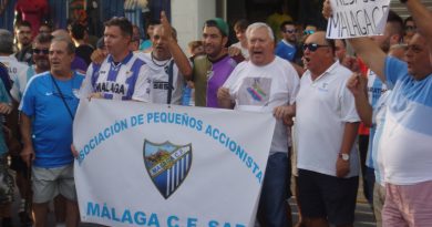 La APA muestra su "apoyo incondicional" al Málaga CF y le pide un "último esfuerzo" en Liga
