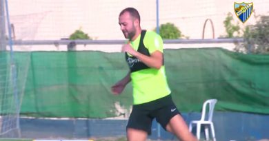 Keidi Baré vuelve a entrenar con el Málaga
