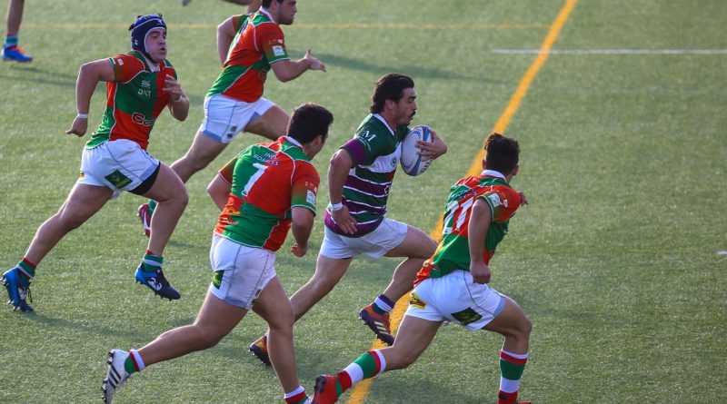 El Club Rugby Málaga continúa su lucha por el liderato en División de Honor