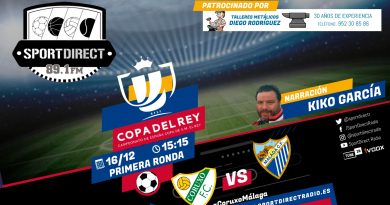 Málaga, Marbella y Rincón: ¡la Copa del Rey se vive en SportDirect Radio!