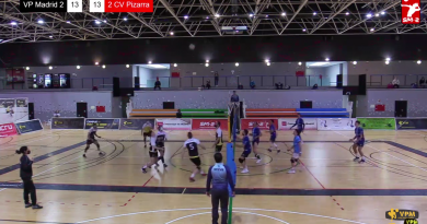 Triunfo agónico del Voleibol Pizarra en Madrid